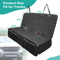 Meginc nonslip design with anchors keeps the bench cover secure during playful pets.