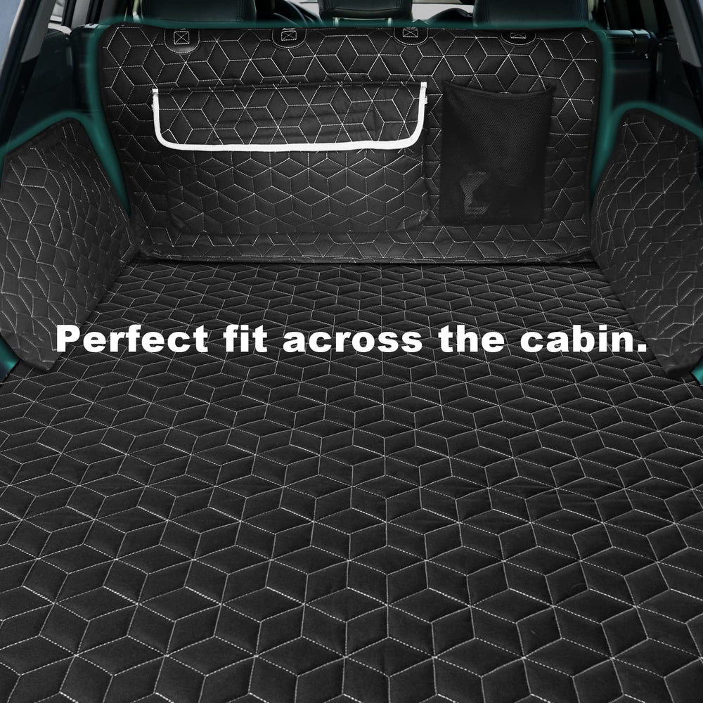 Meginc trunk cover is easy to wipe clean and pet-hair resistant.