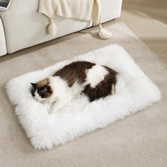MeiSan self-warming bed mat front view offers cozy warmth for naps.