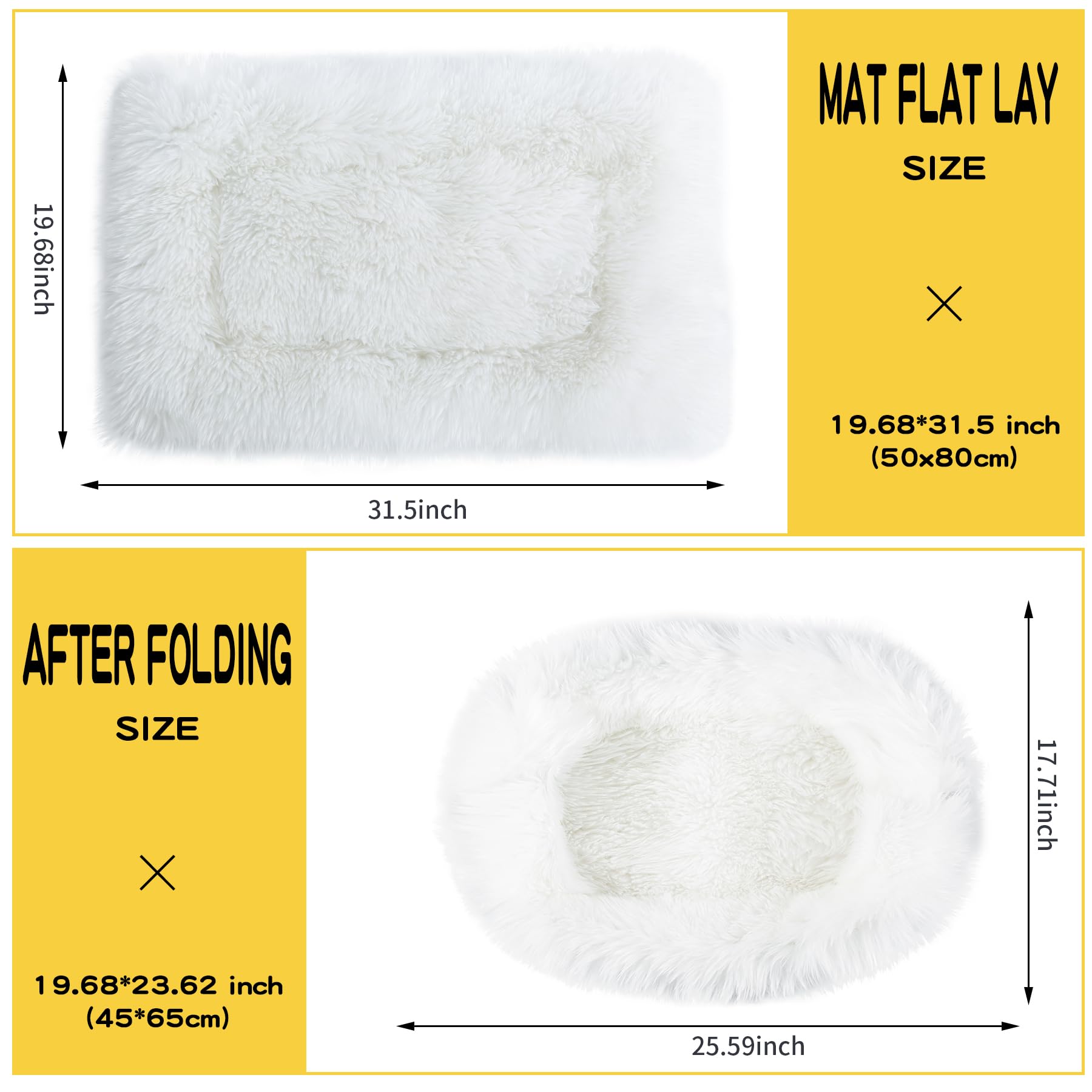 MeiSan self-warming bed mat placed in cat carrier for travel comfort.