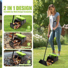 Meijubol bag attachment streamlines refilling during outdoor pet cleanup.