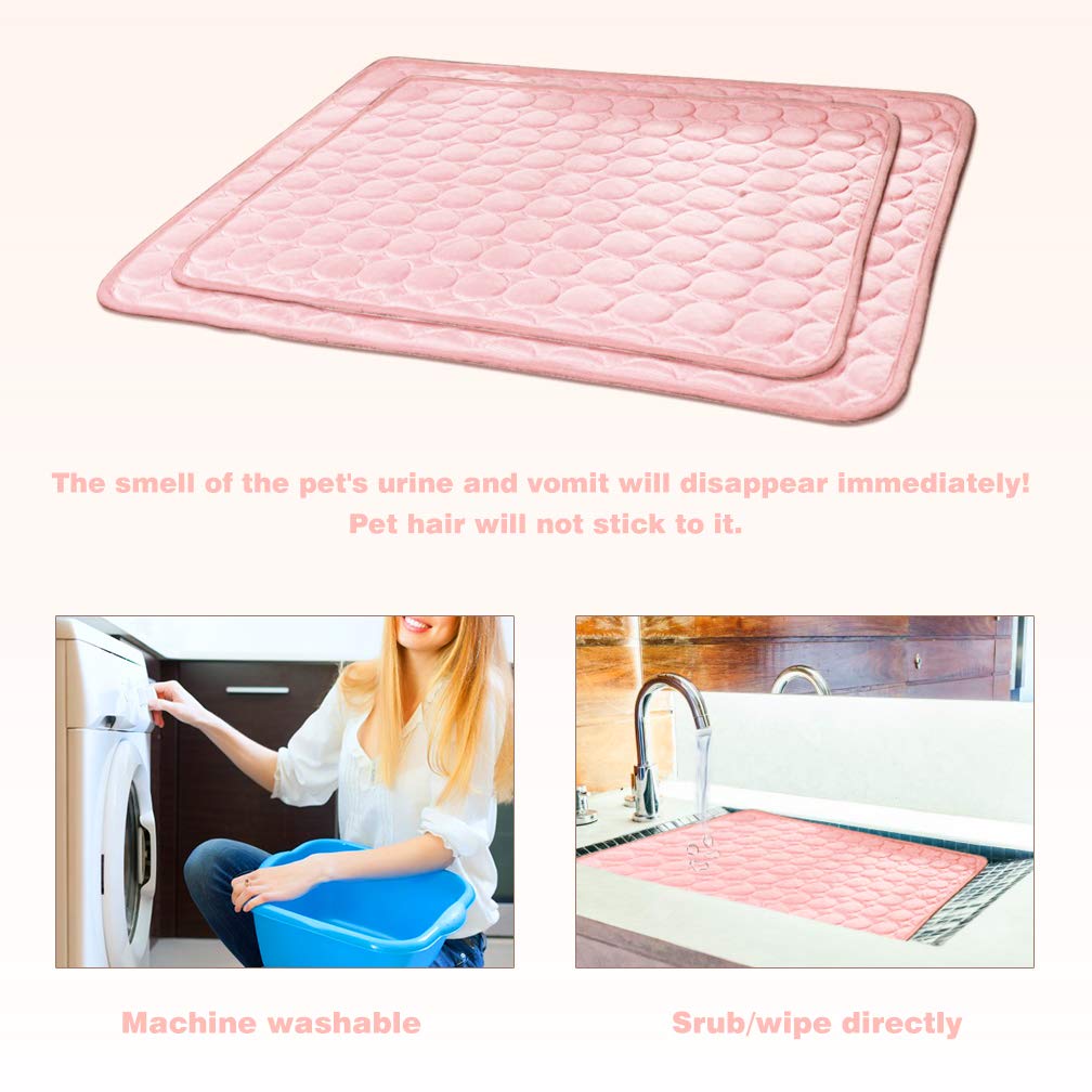 MeiLiMiYu cooling mat in car seat demonstrates portable comfort on outings