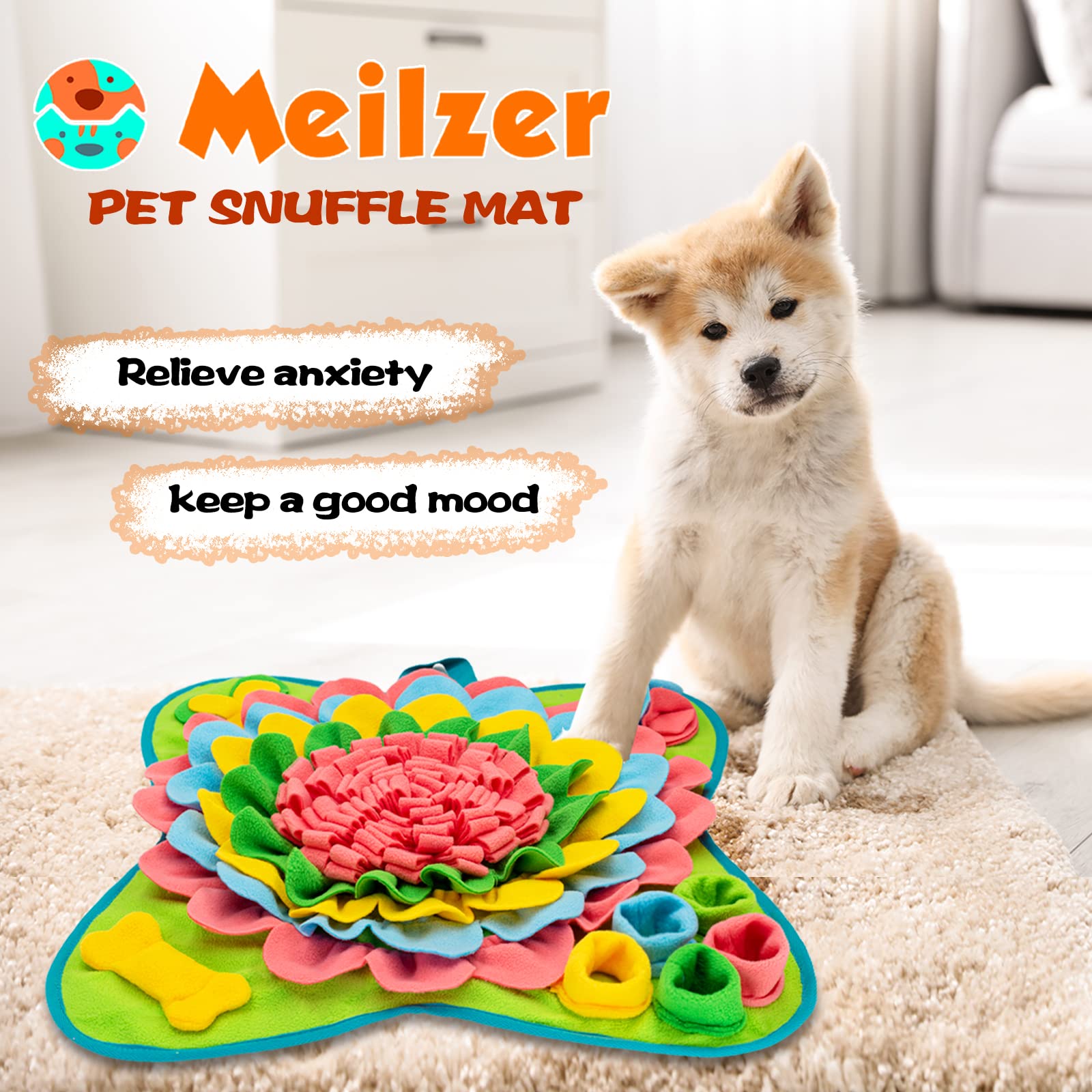 Meilzer Snuffle Mat eco-friendly materials support long-lasting enrichment
