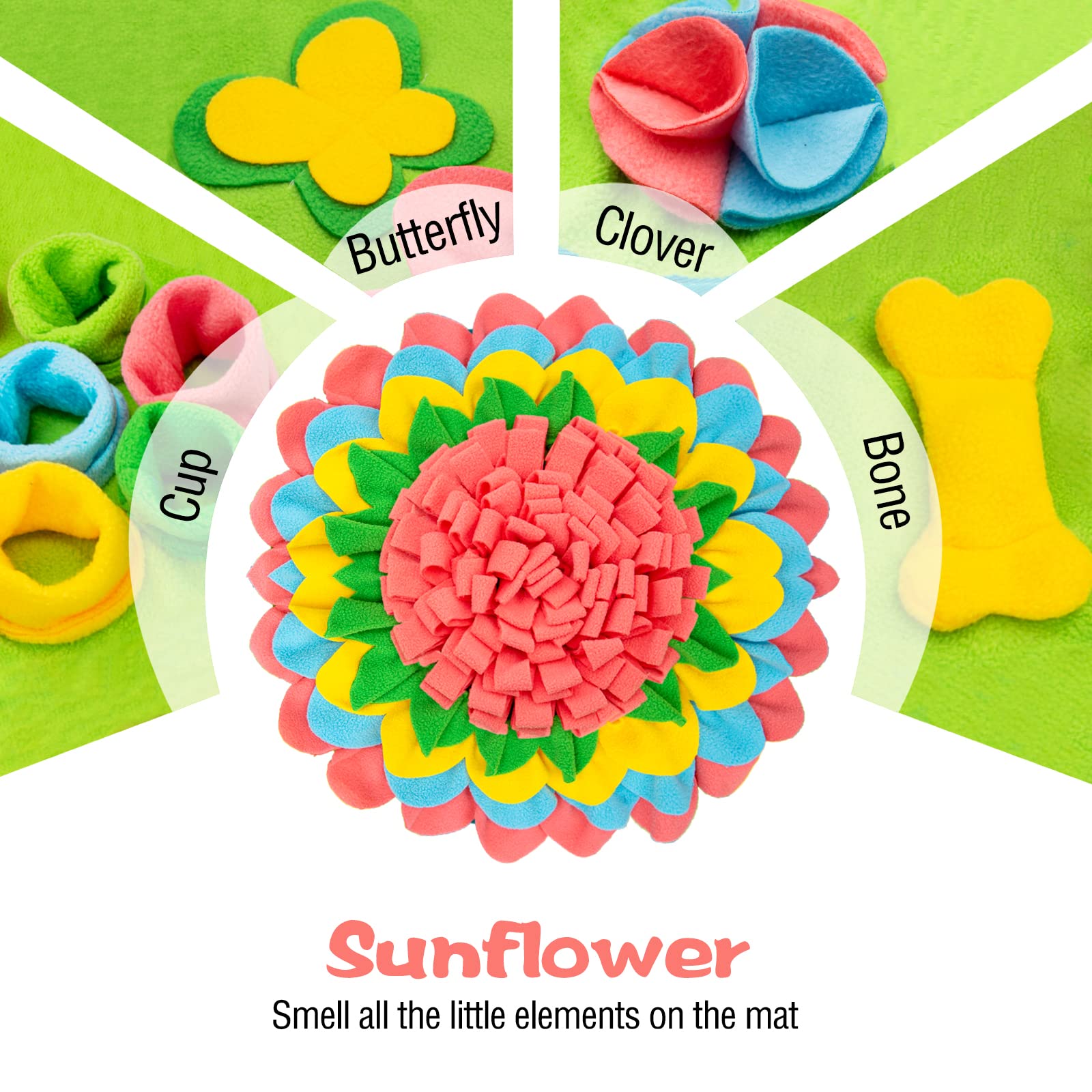 Meilzer Snuffle Mat pink corner games boosts engagement for curious dogs