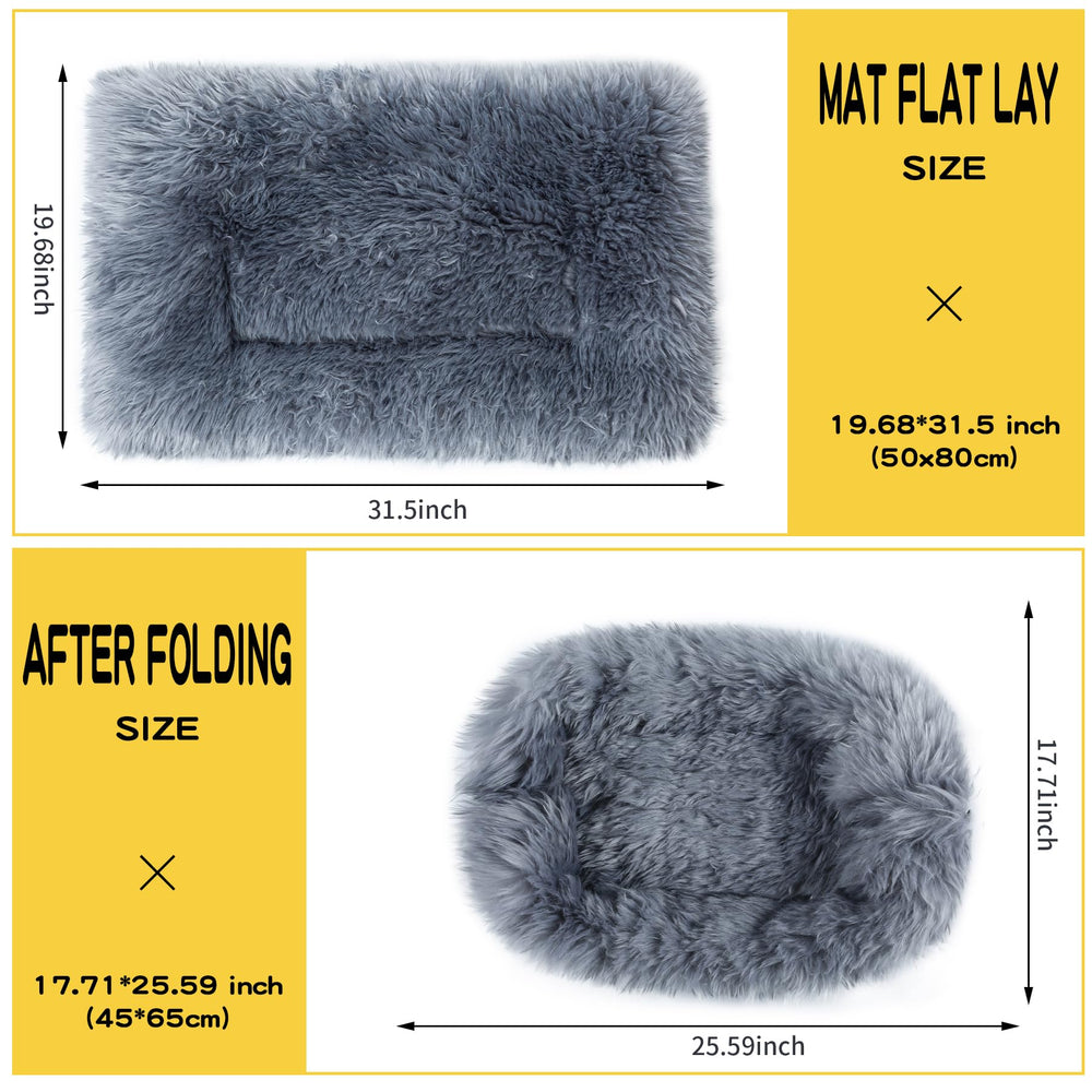 MeiSan self-warming bed mat plush surface for relaxed naps.