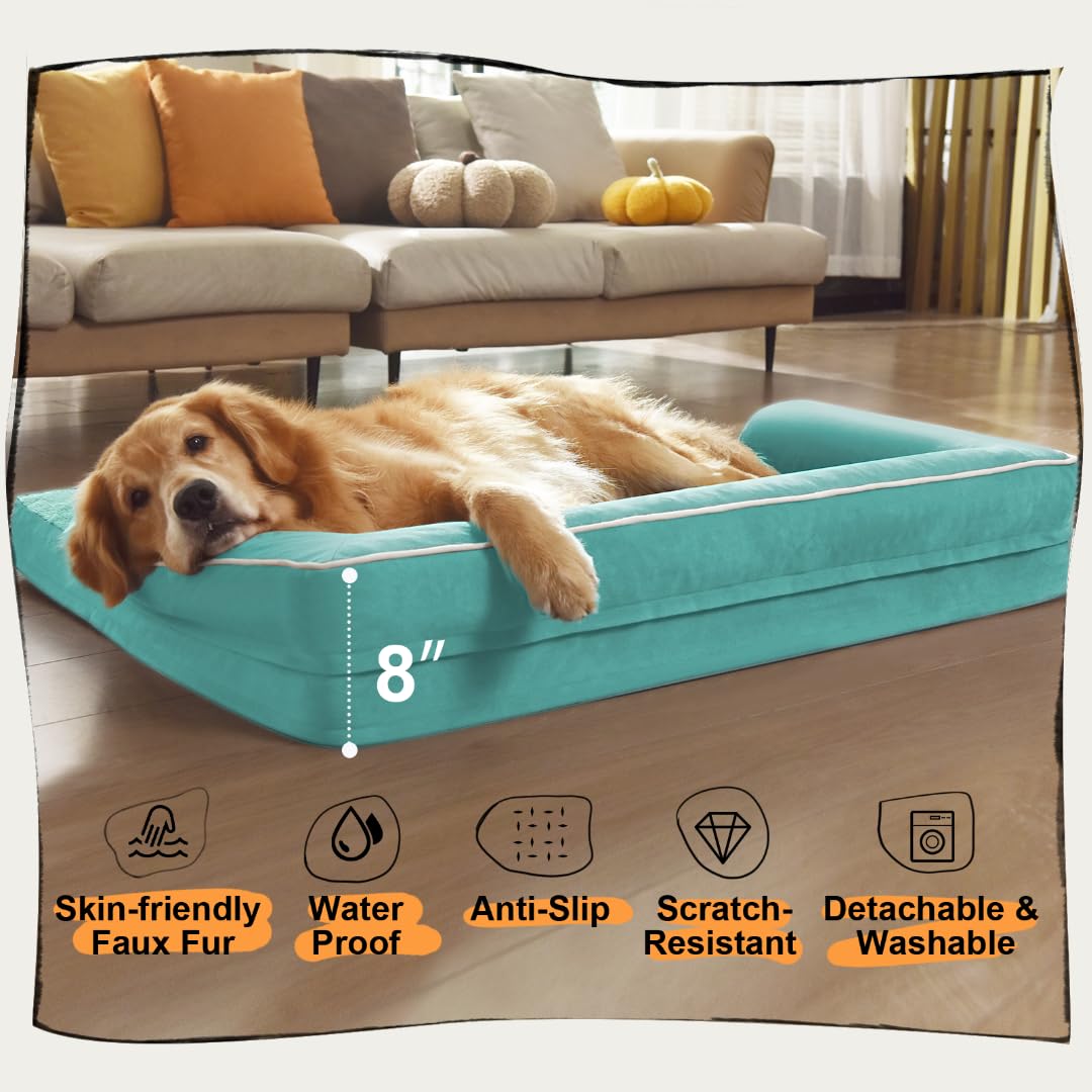 MEKIY non-slip bottom keeps bed secure on floor
