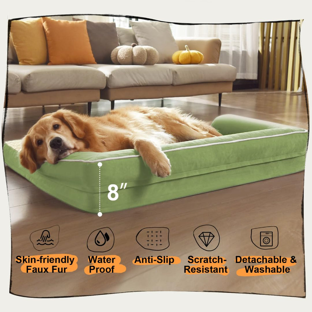 MEKIY non-slip bottom keeps the bed steady on the floor.