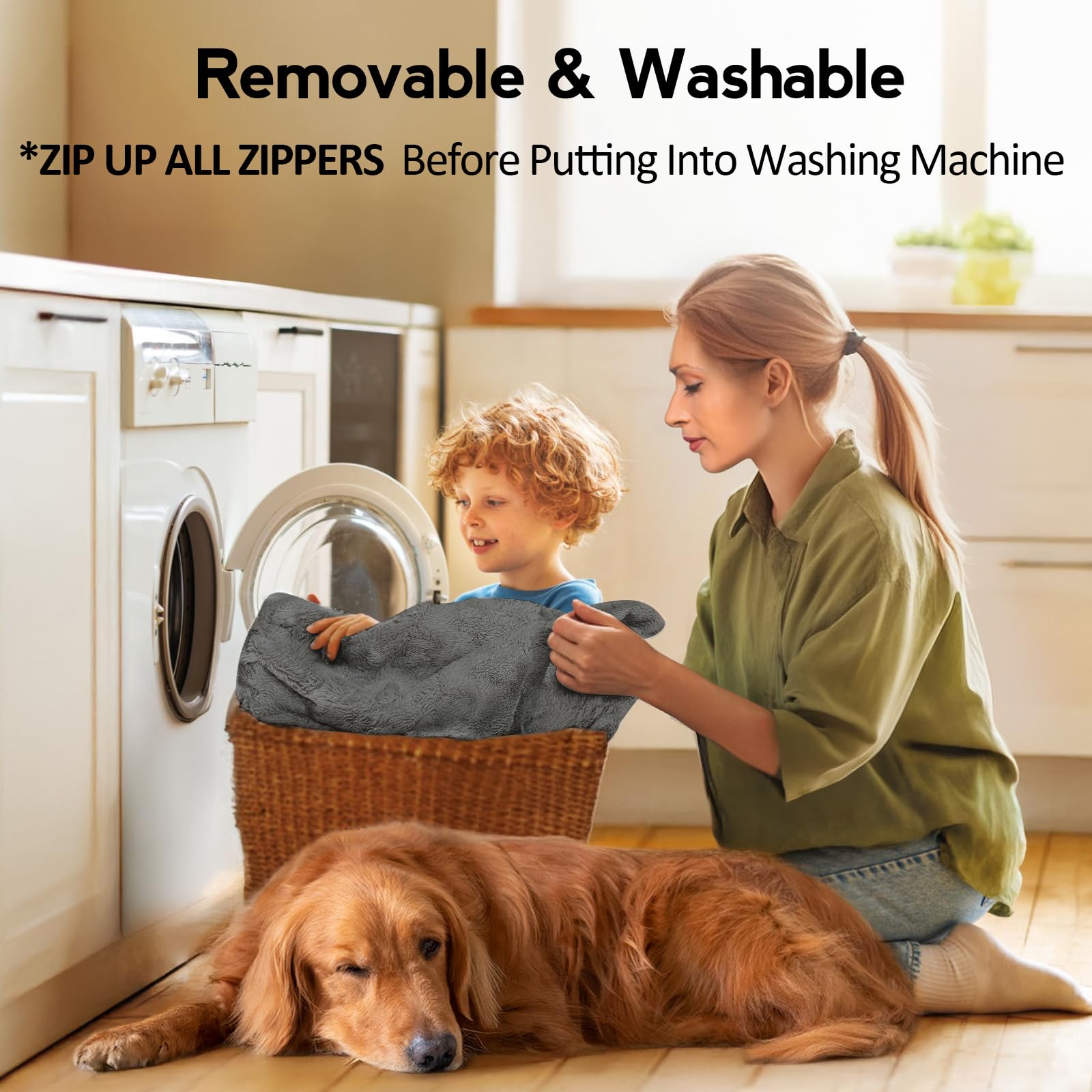 MEKIY reinforced carry handle enables easy relocation around the home.