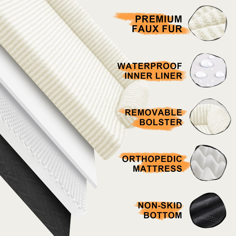 MEKIY certipur-us foam ensures durable, safe materials and steady support