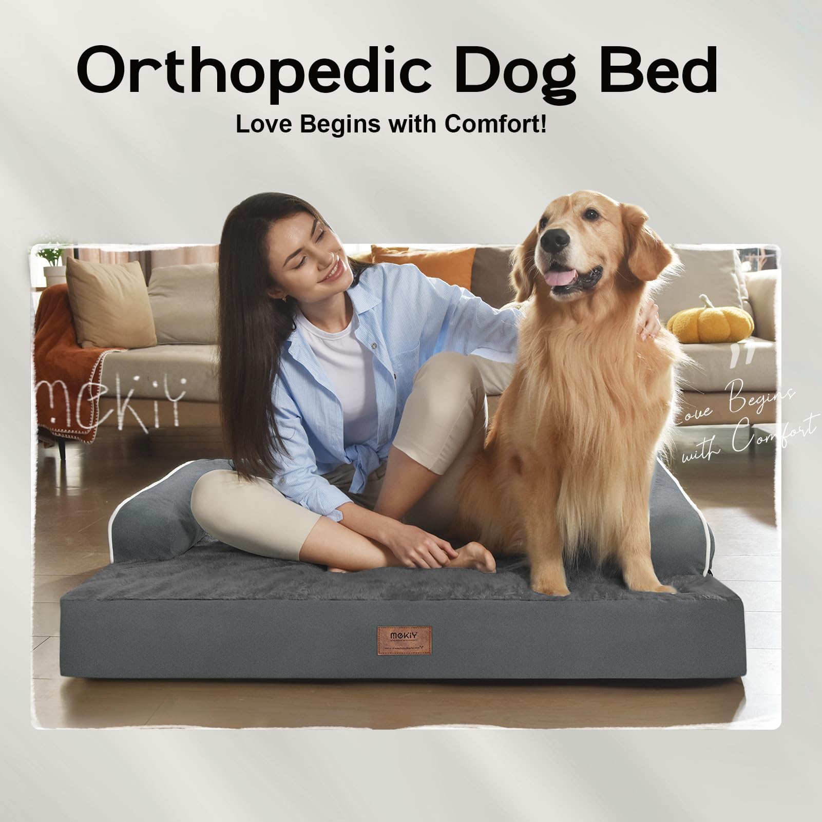 MEKIY bed uses OEKO-TEX and CertiPUR-US certified materials for safe durability.