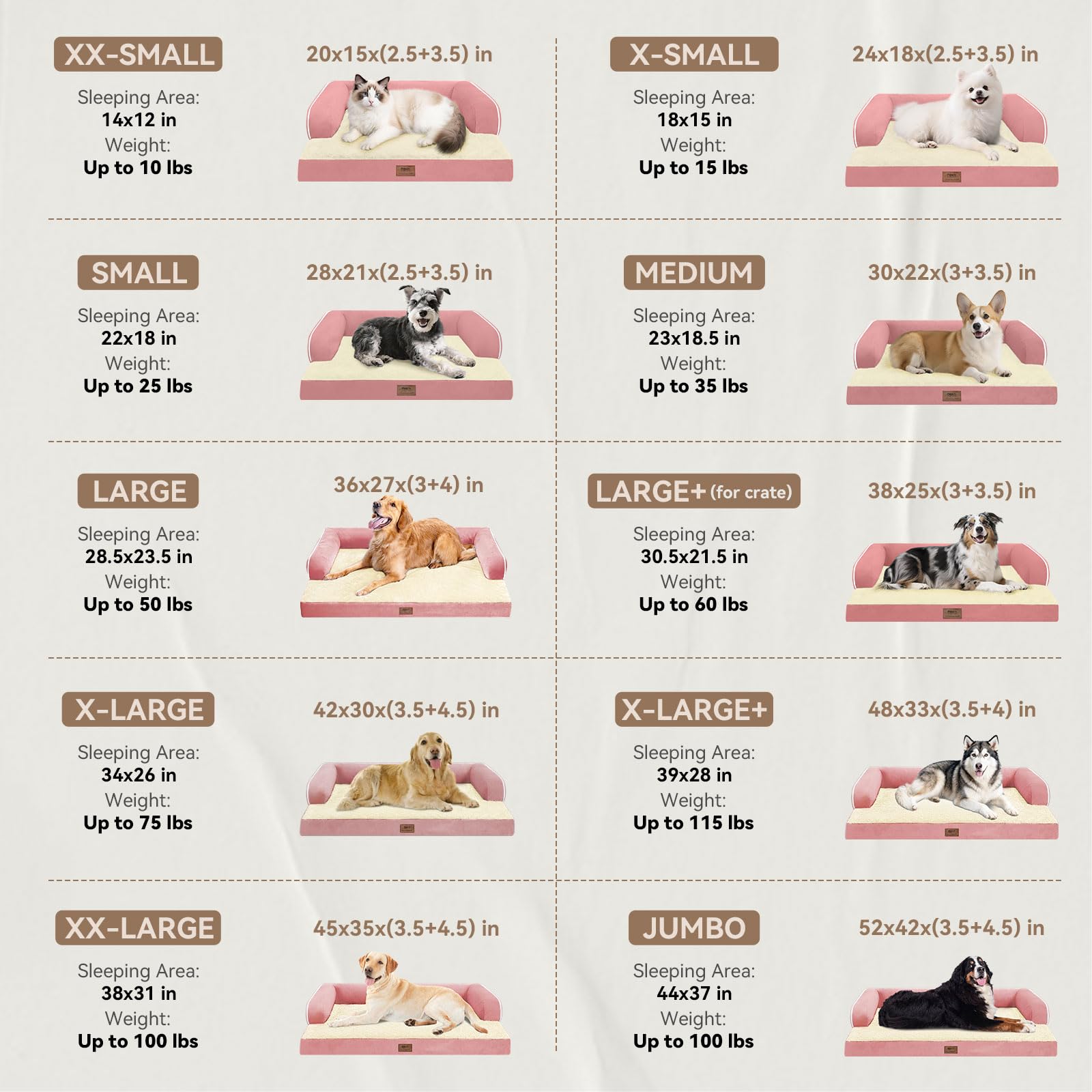 MEKIY dog bed-removable-cover emphasizes machine-washable cover for quick cleanup.