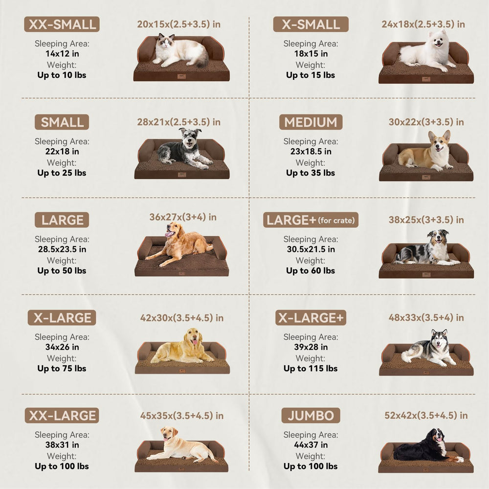 MEKIY dog bed waterproof liner guards foam against spills.