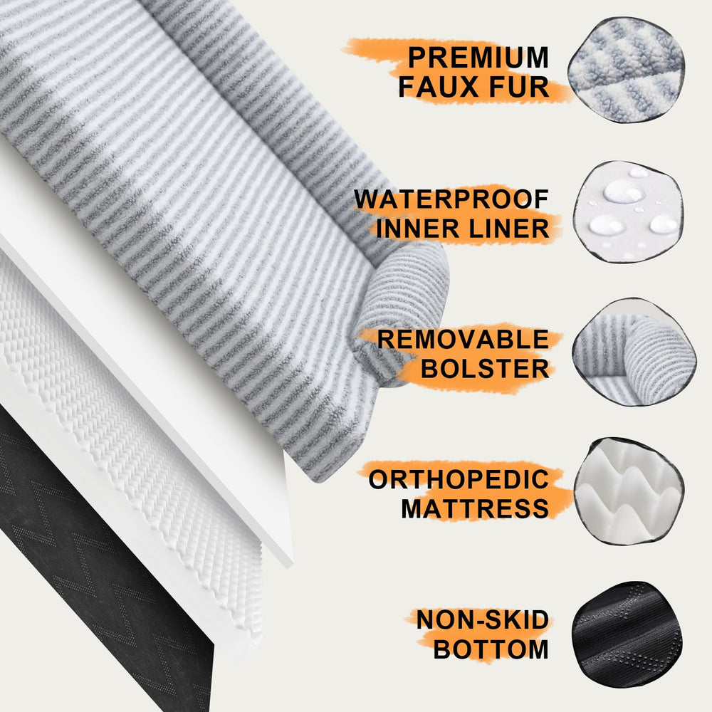 MEKIY non-slip bottom provides a stable resting surface.