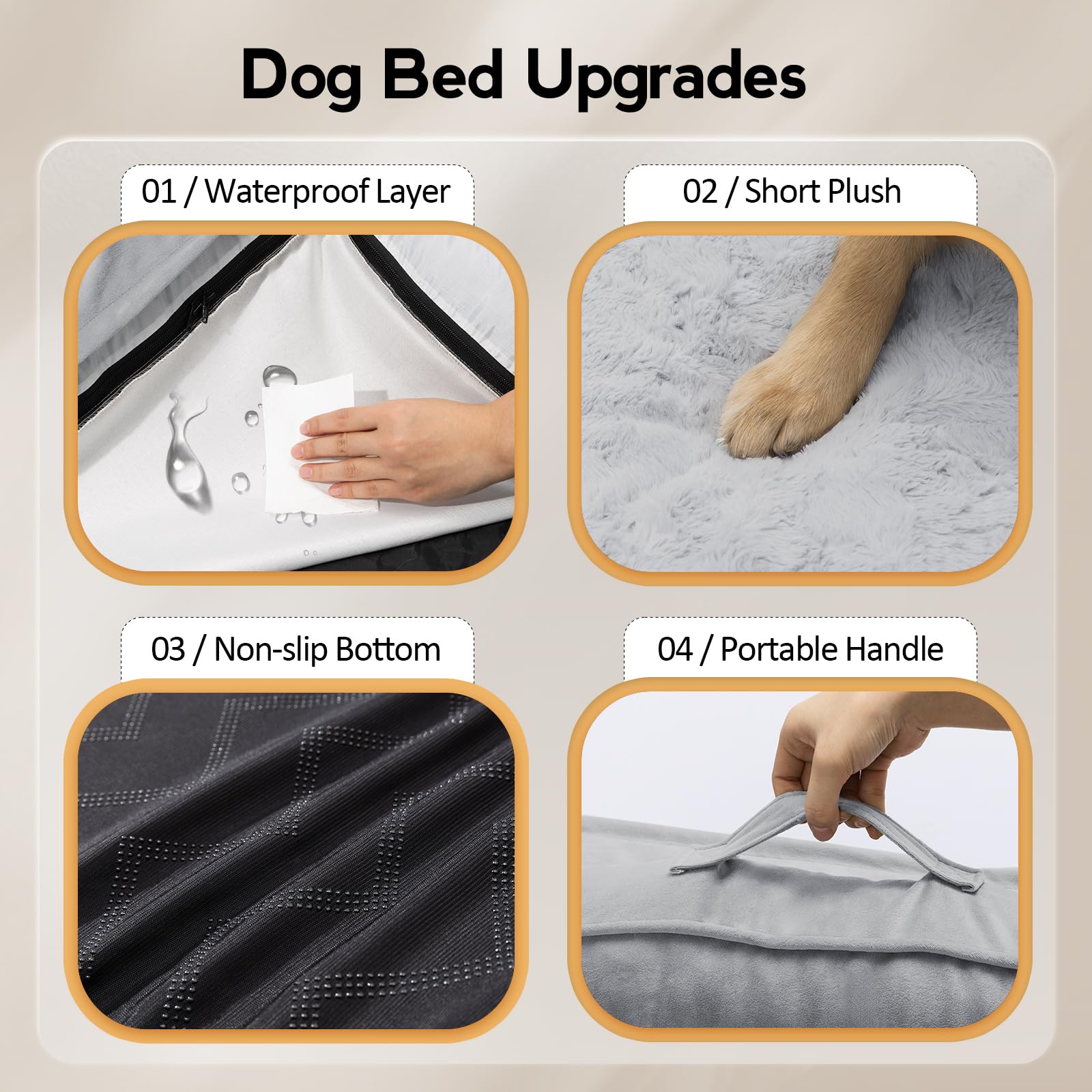MEKIY non-slip bottom keeps the bed secure during play