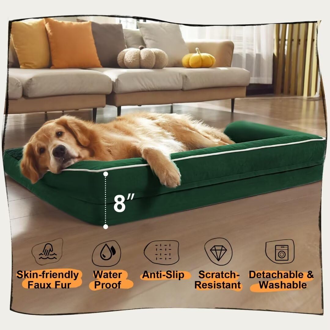 MEKIY non-slip bottom keeps bed steady on floors