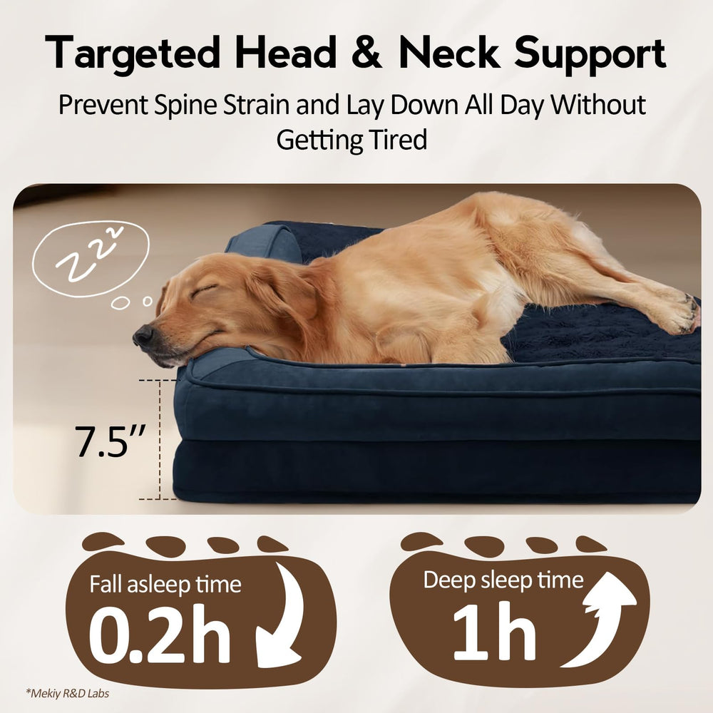 MEKIY removable cover with short plush surface for easy cleaning.