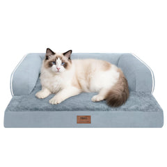 MEKIY small dog bed with orthopedic foam for targeted joint support.