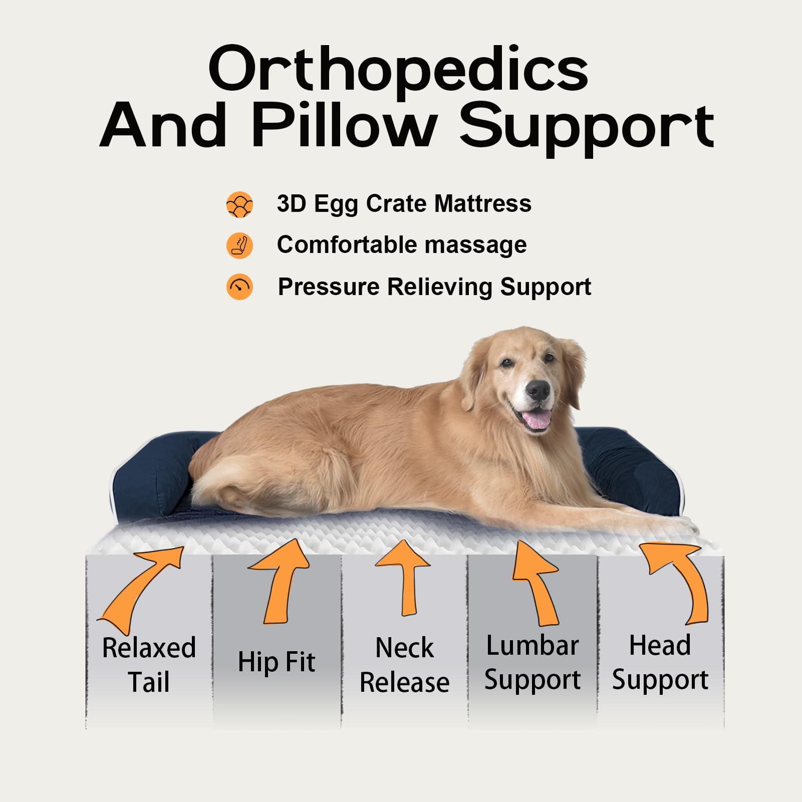 MEKIY u-shaped-bolster design supports head and neck for relaxed naps.