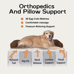 Mekiy bed with waterproof cover protects foam from spills and accidents.