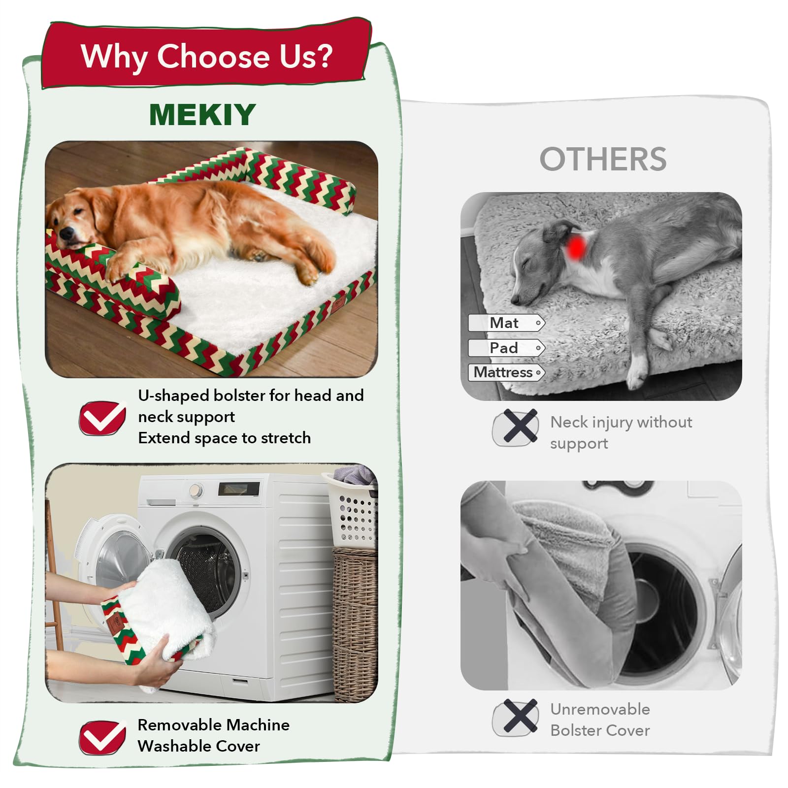 MEKIY waterproof cover image shows protective lining against spills
