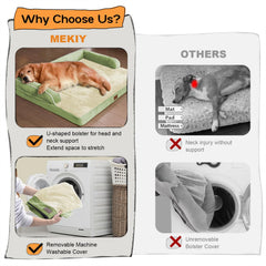 MEKIY waterproof liner and removable cover protect against spills.