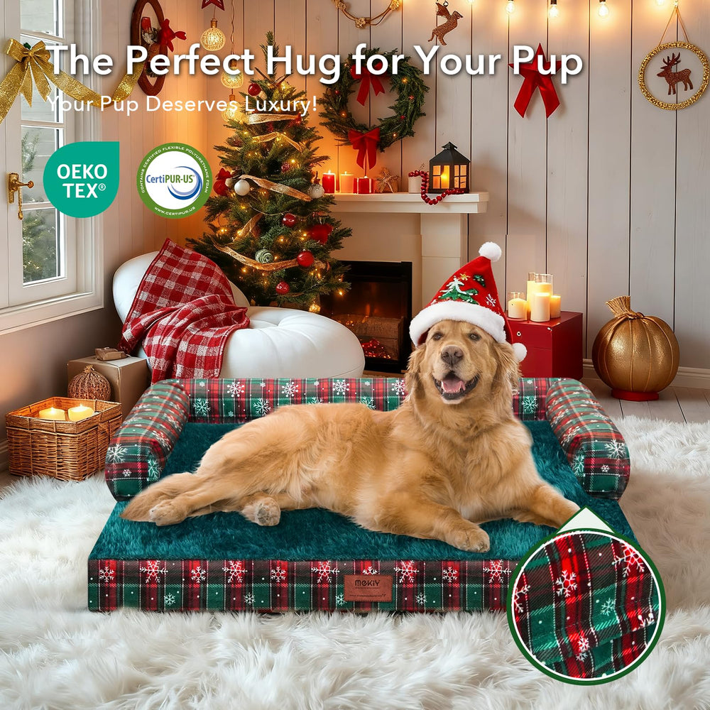 MEKIY XL dog bed size guide helps choose the right fit