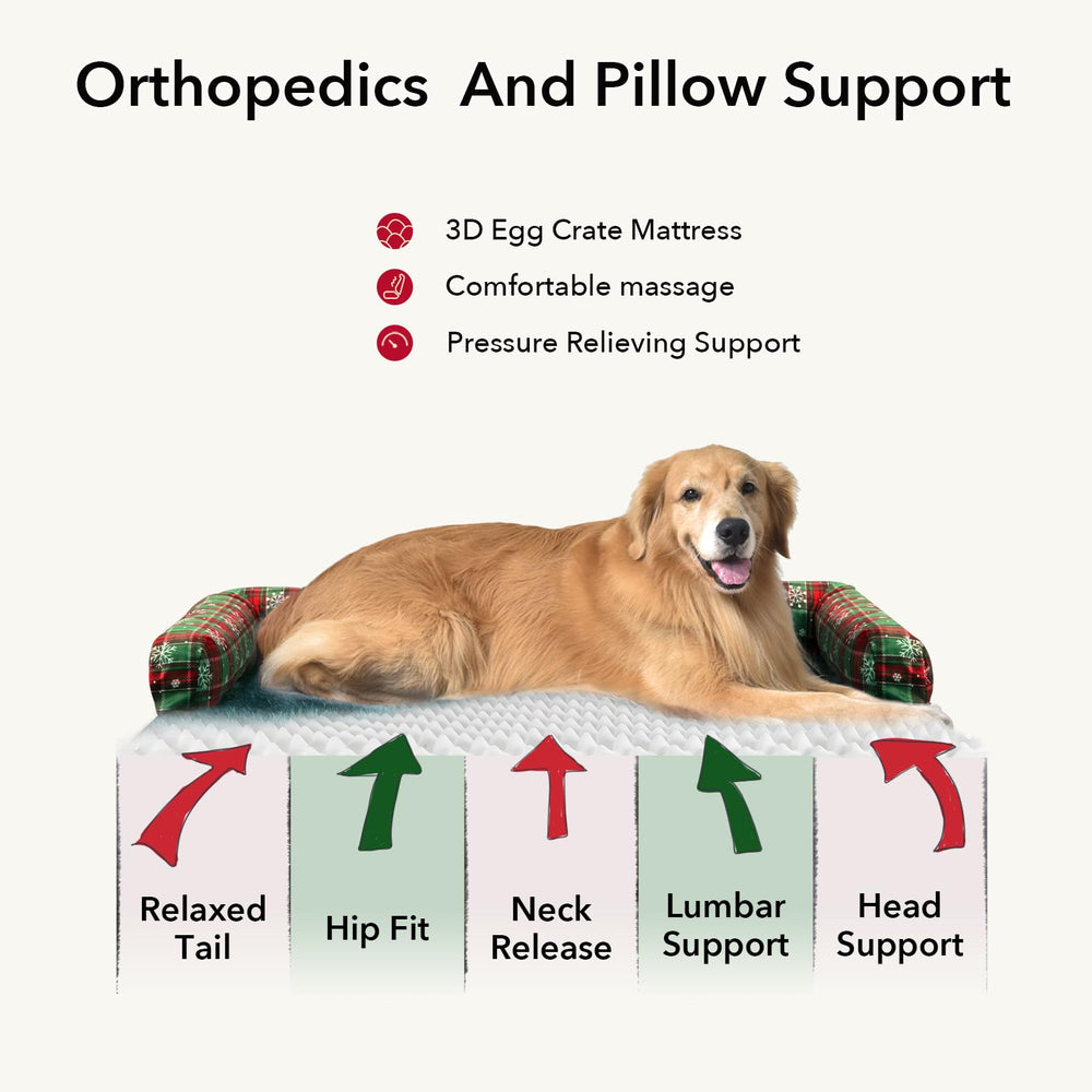 MEKIY XL dog bed waterproof cover highlights spill protection