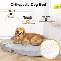 MEKIY XL orthopedic bed neck-support bolsters promote restful head cradling