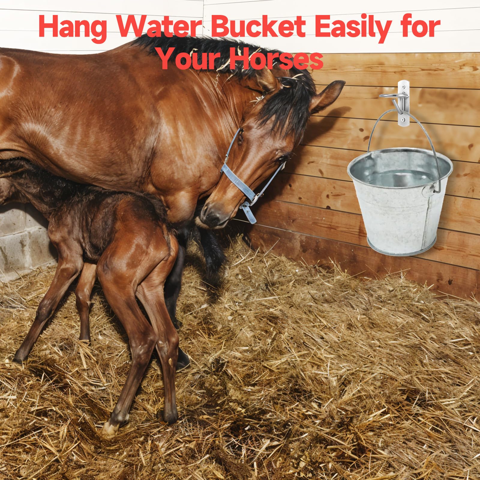 mekueeex 3-9x1-2 inch bucket hook provides compact, accessible hanging