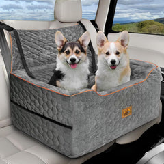 Melafa365 dog car seat back seat view improves visibility and comfort on rides