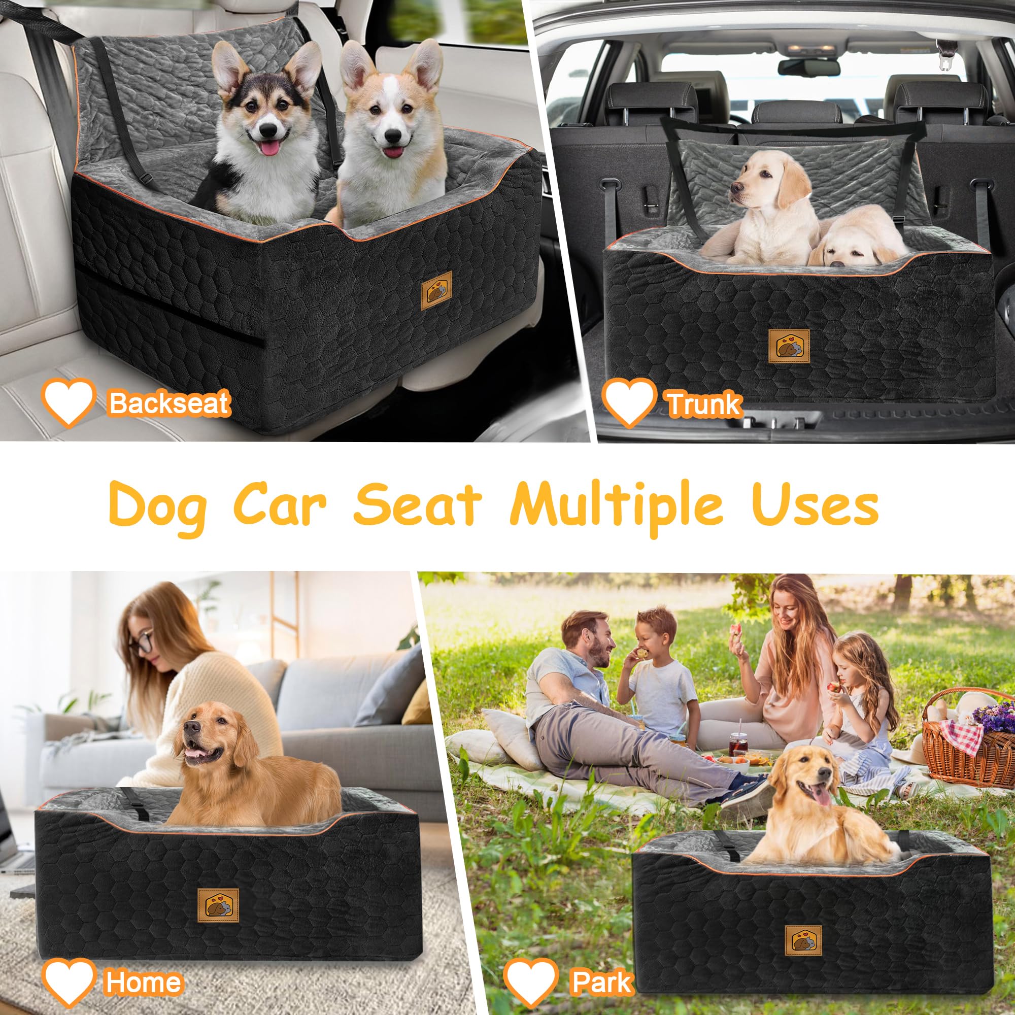melafa365 safety leashes secure pets during car rides for peace of mind