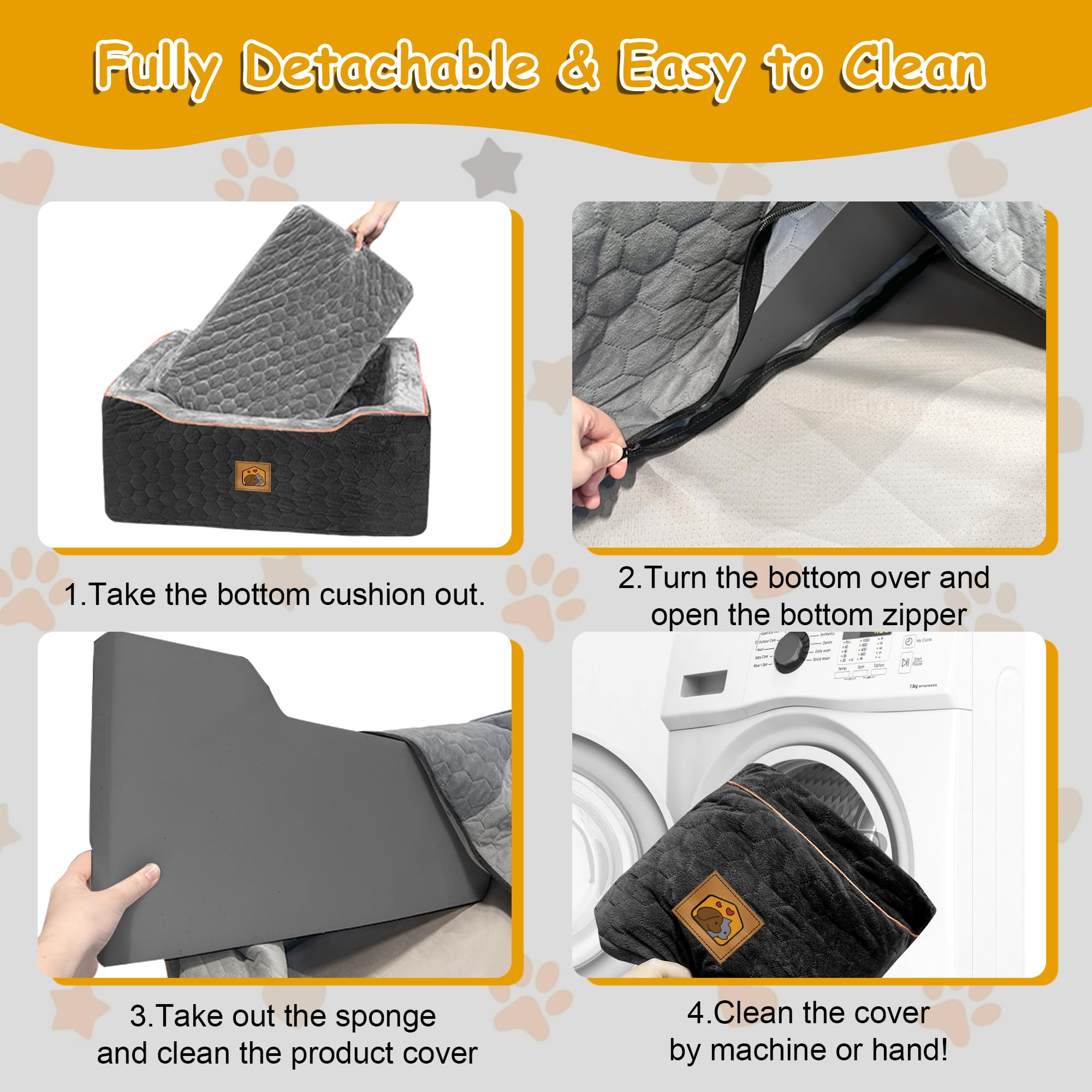 melafa365 washable cover makes cleaning quick and easy after trips