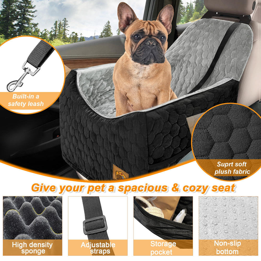 melafa365 dog car seat washable-cover keeps cleaning quick and simple after trips