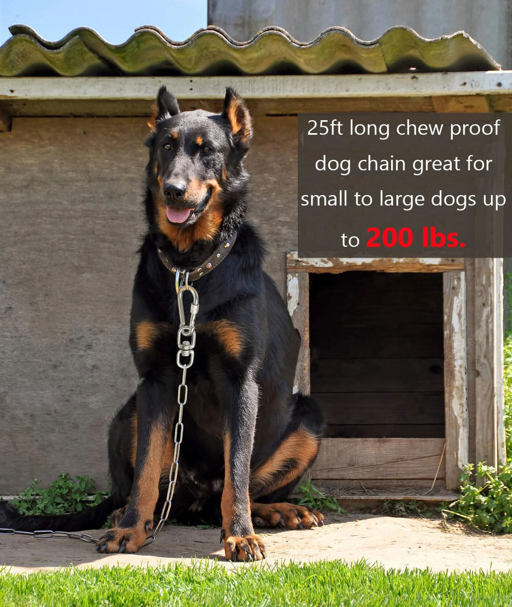 MELAIRON chew-proof close-up highlights heavy-duty stainless steel for chewers.
