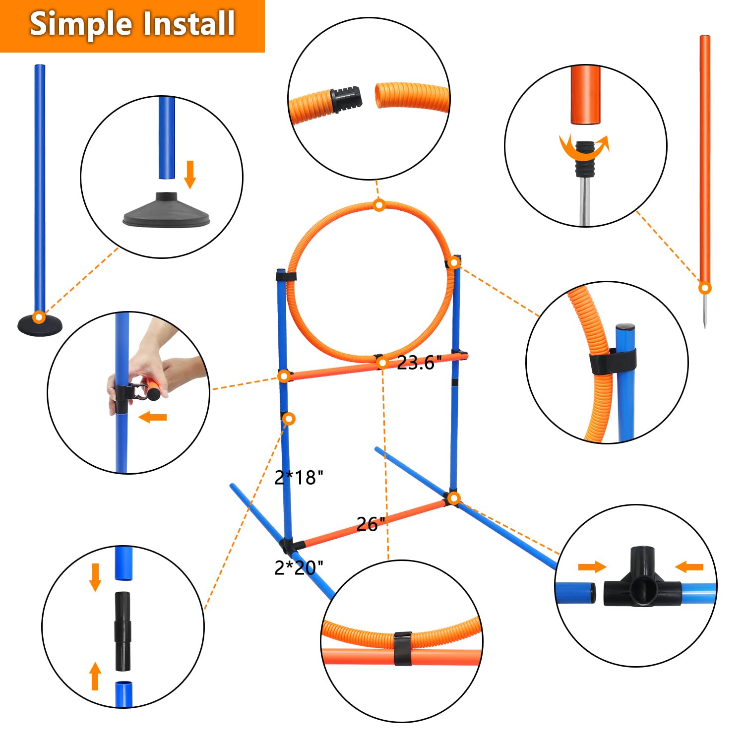 MelkTemn premium dog whistle for precise cues during training