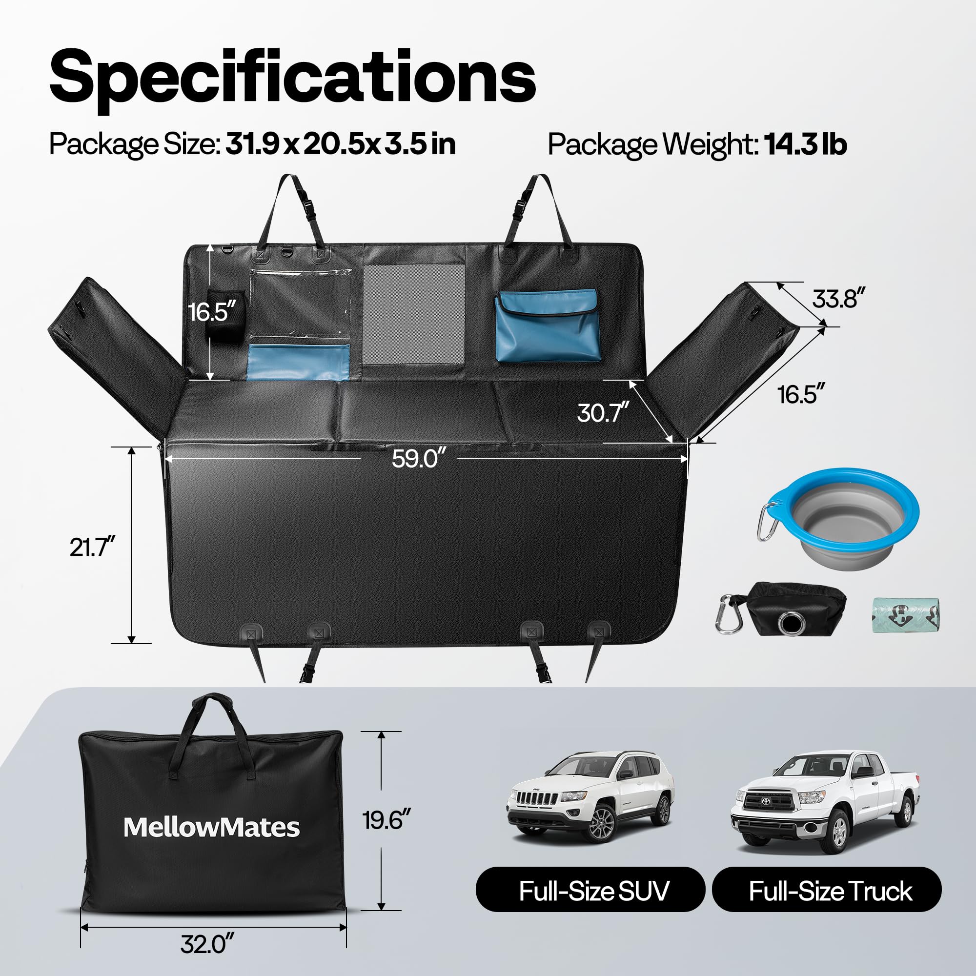 MellowMates collapsible bowl and waste bag dispenser boost on-the-go convenience
