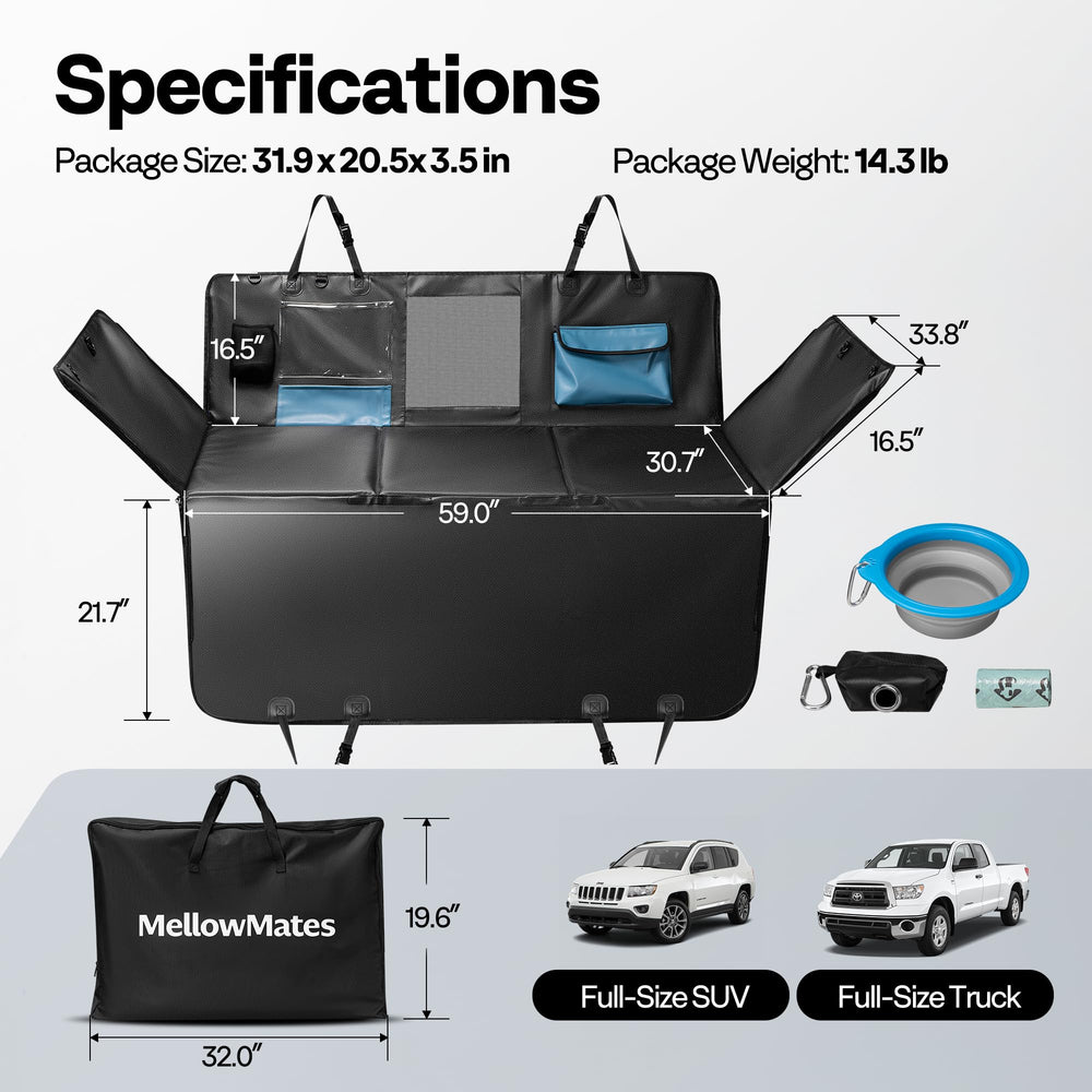 MellowMates collapsible bowl and waste bag dispenser boost on-the-go convenience