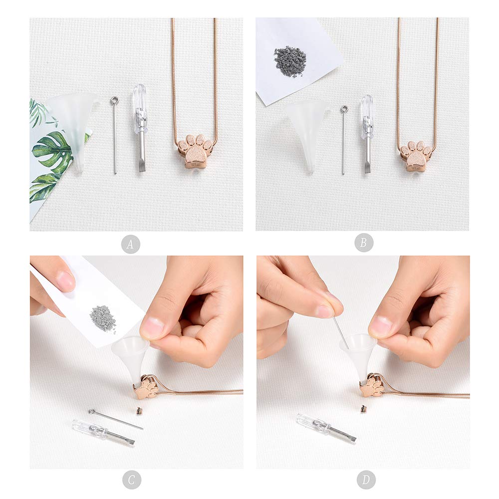 Memorial Jewelry gift box presentation enhances memorial jewelry gift.