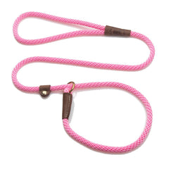 Mendota Pet Slip Leash pink 3/8in 4ft shows compact training combo for small dogs
