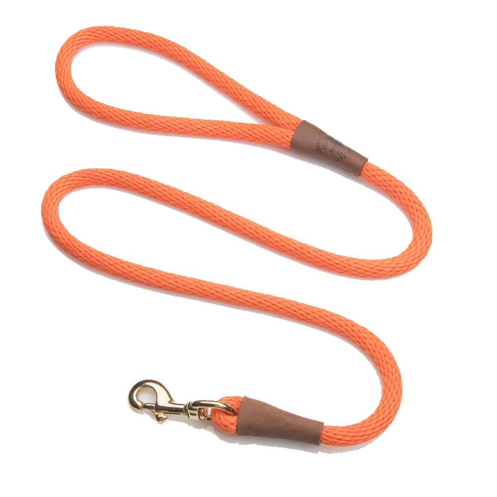 Mendota Pet Snap Leash British-style braid for comfortable walks