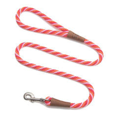 Mendota Snap Leash British-style braided design shown for durable walking
