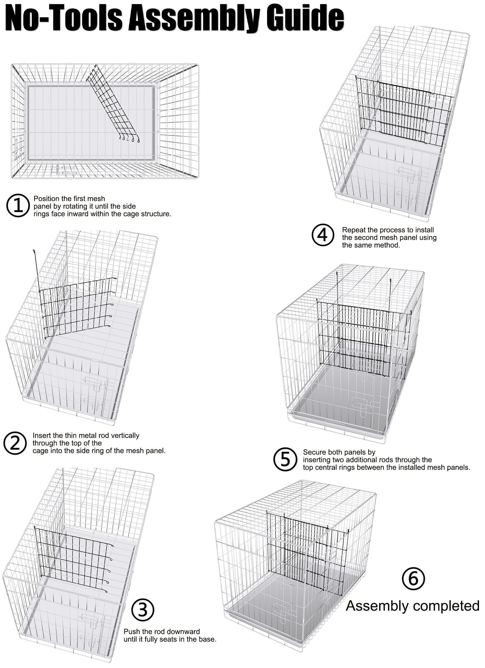 MENGSTER divider with paw-safe rounded corners for gentle pets