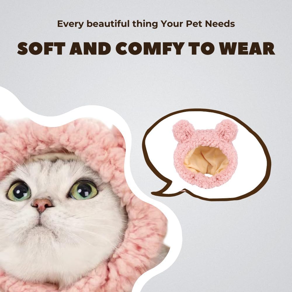 MenPetsonline lion-mane cat hat adds bold style to pet outfits.