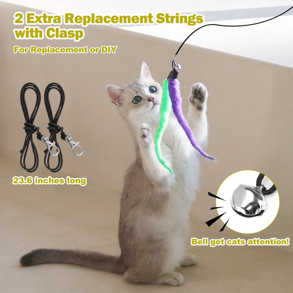 MeoHui safe natural feather construction supports gentle, engaging activity