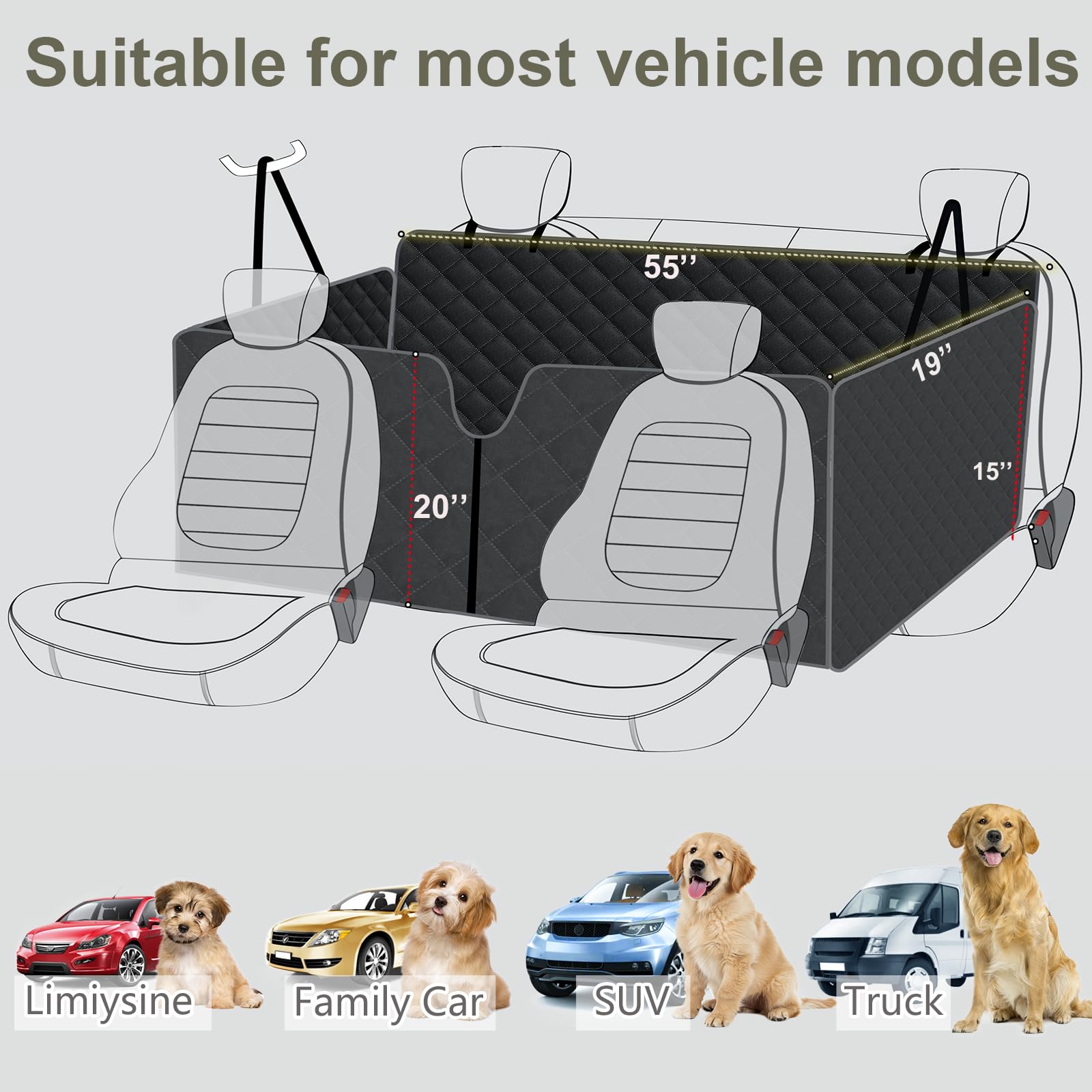 Meolsaek easy-clean-pet-hair helps manage fur after journeys.