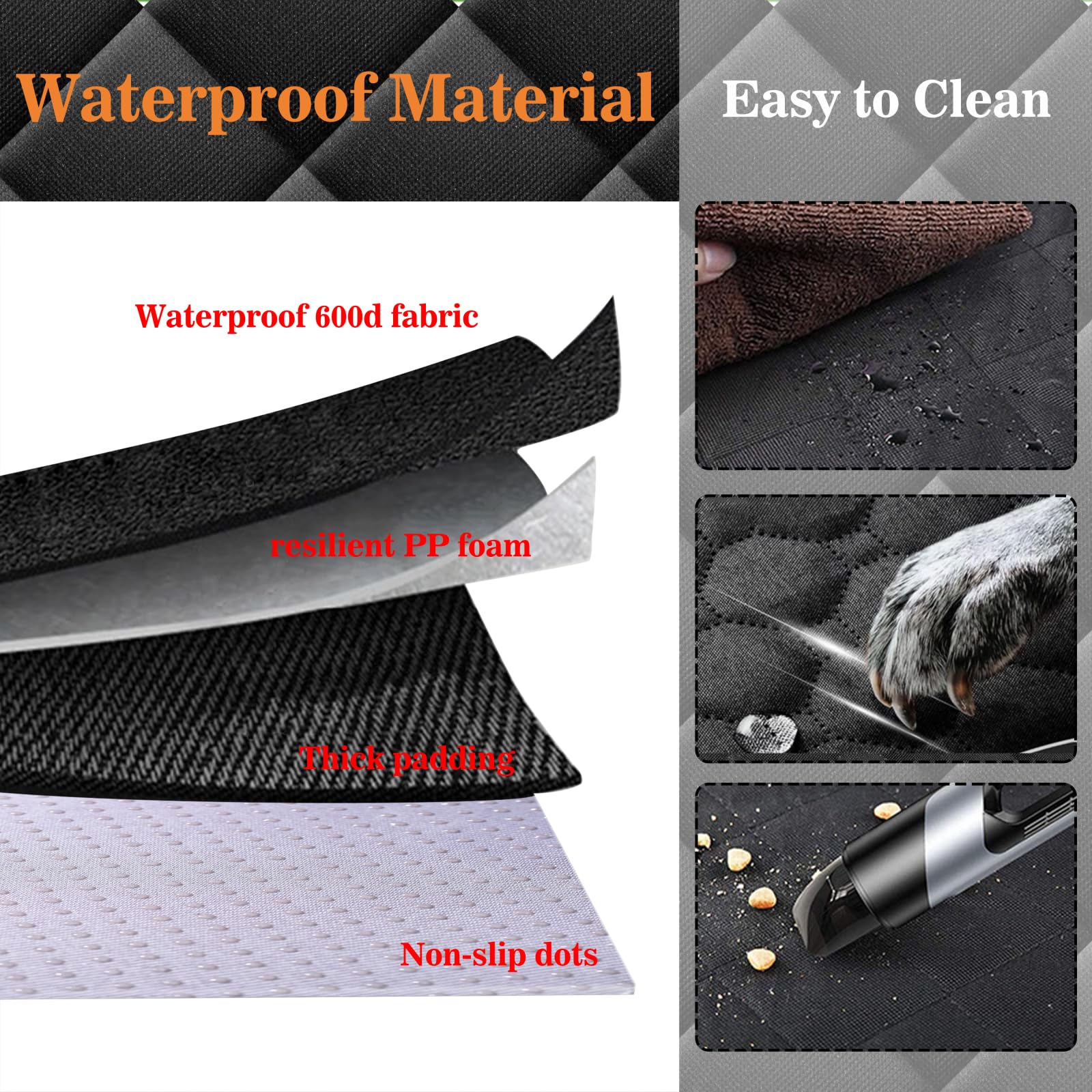 Meolsaek white anti-slip dots provide grip without staining surfaces