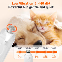 Meonlala anti-splash slot keeps nail clippings contained for cleaner grooming