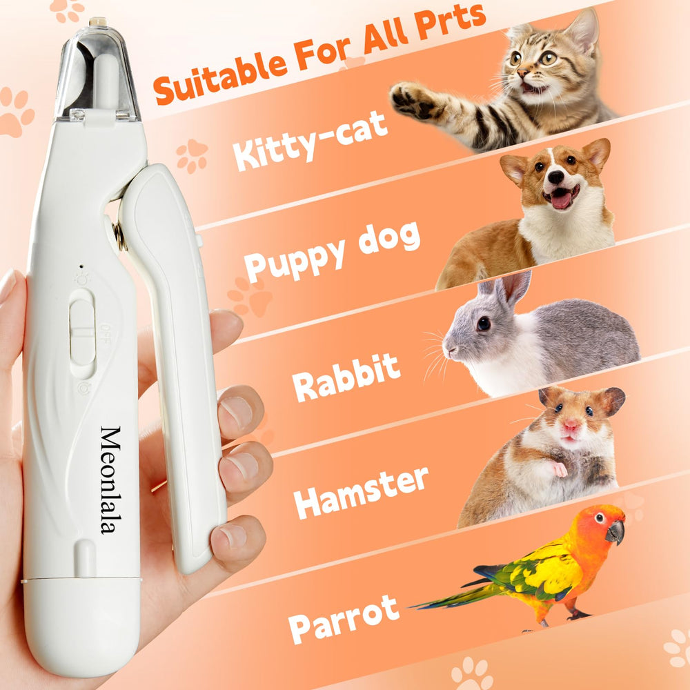 Meonlala ergonomic handle offers comfortable use for both-handed groomers