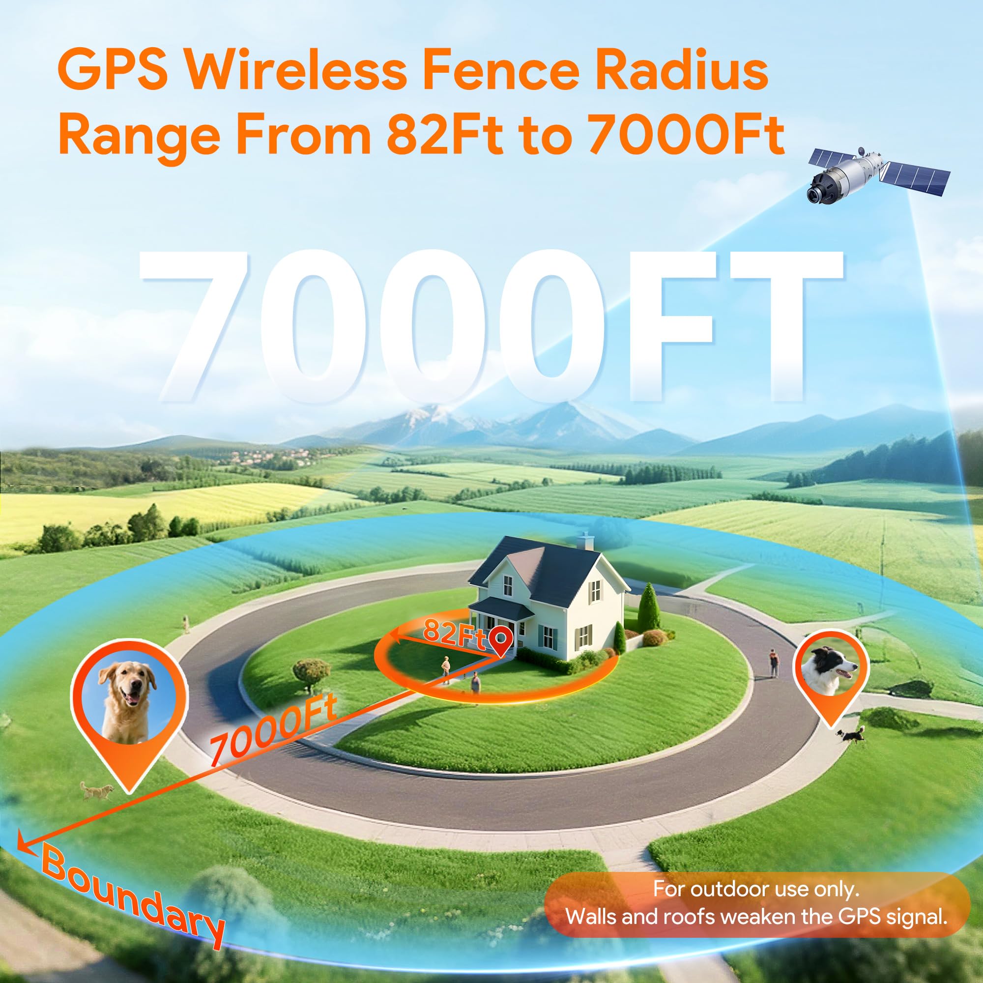 Meowant training remote aids in outdoor training and boundary reinforcement