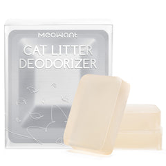 Meowant odor eliminator pack demonstrates long-lasting odor control for automatic litter boxes.